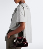 Stella McCartney Falabella Mini sequined top-handle bag
