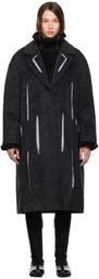 Kiko Kostadinov Gray Bowie Tailored Coat