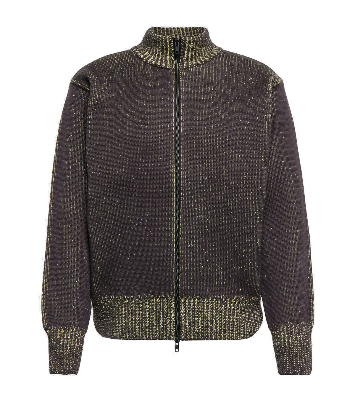 GR10K - Aimless cotton-blend zip-up sweater GR10K