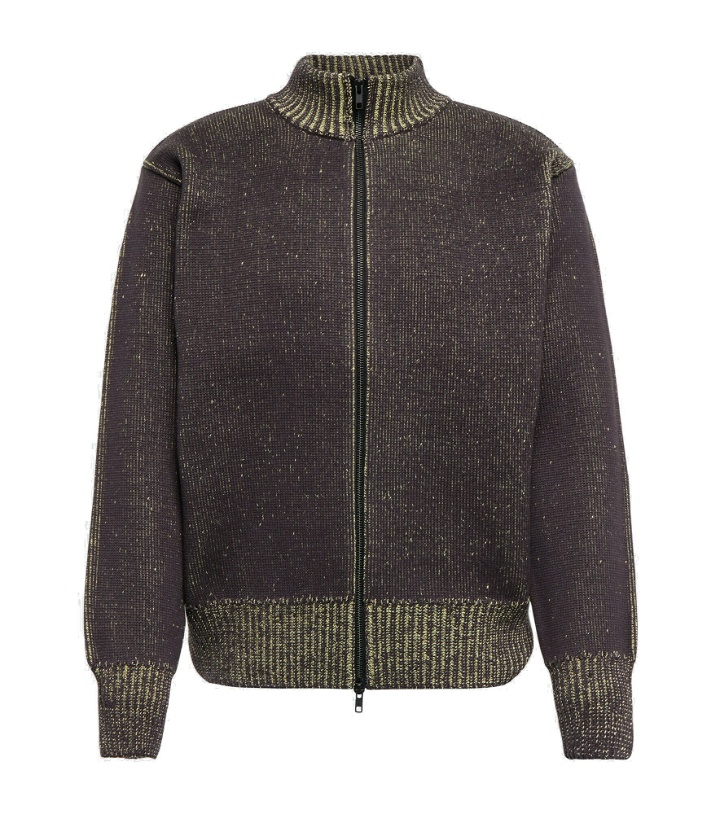 Photo: GR10K - Aimless cotton-blend zip-up sweater