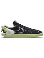 Nike - ACRONYM Blazer Leather-Trimmed Ballistic Nylon and TPU Sneakers - Black