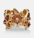 Zimmermann Bloom gold-plated embellished ring