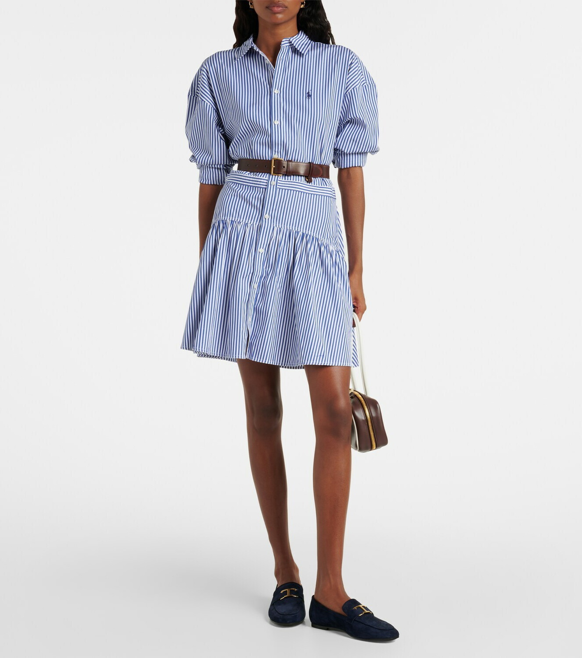Polo Ralph Lauren Striped cotton shirt dress