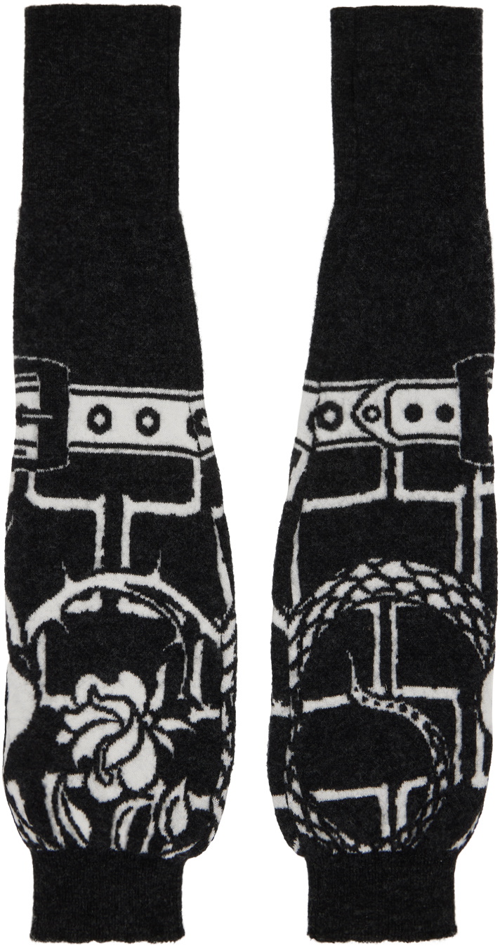 Vivienne Westwood Off-White Lacework Arm Warmers Vivienne