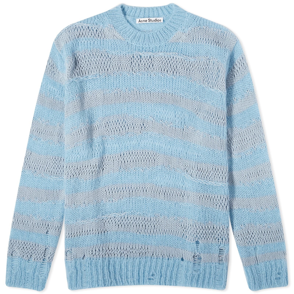 Acne Studios Women's Kosimo Mohair RWS Sweater in Sky Blue Acne Studios Women's Kosimo Mohair RWS Sweater in Sky Blue