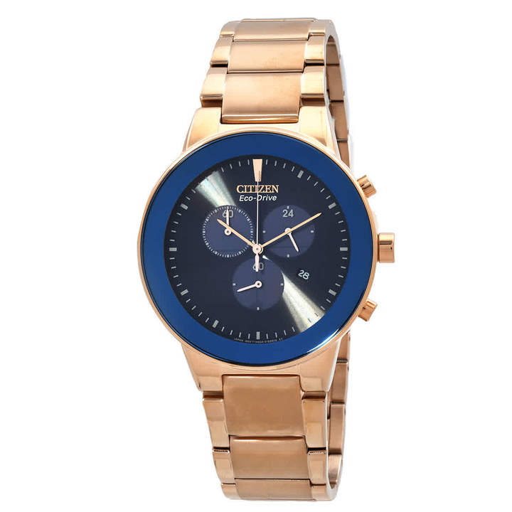 Photo: Citizen Quartz Blue Dial Watch AT2243-87L