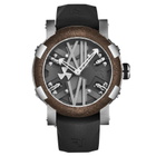 Romain Jerome Steampunk Grey Dial Mens Watch RJ.ST.AU.401.10