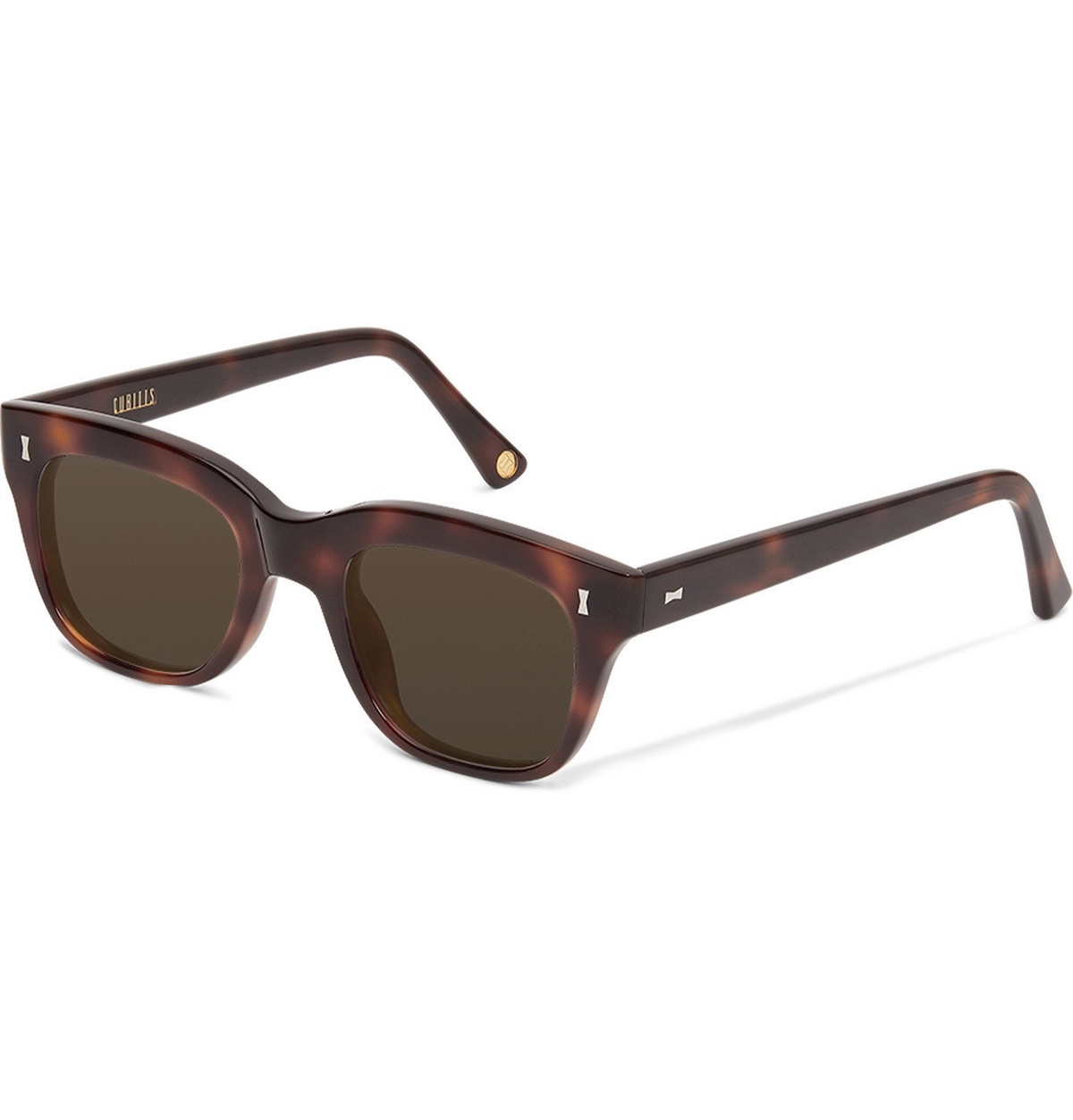 Cubitts - Rufford Square-Frame Tortoiseshell Acetate Sunglasses ...