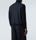 Stone Island Compass cotton bomber jacket