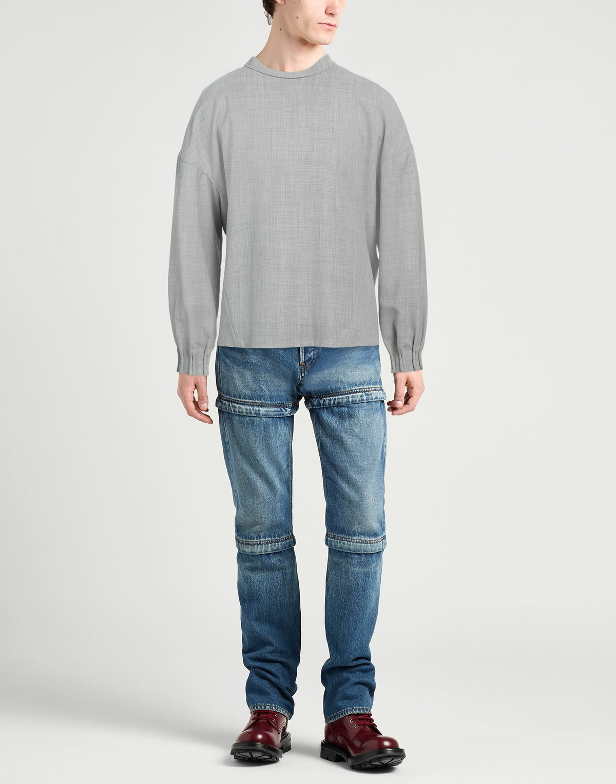 Dior Mens Shirt Light in Grey