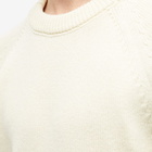 Jil Sander Men's Classic Crew Knit in Natural