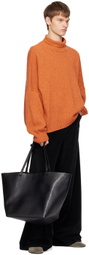 The Row Orange Cobain Turtleneck