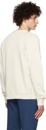 PS by Paul Smith Off-White Organic Cotton Sweatshirt