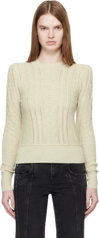 Photo: Isabel Marant Etoile Off-White Kayln Sweater