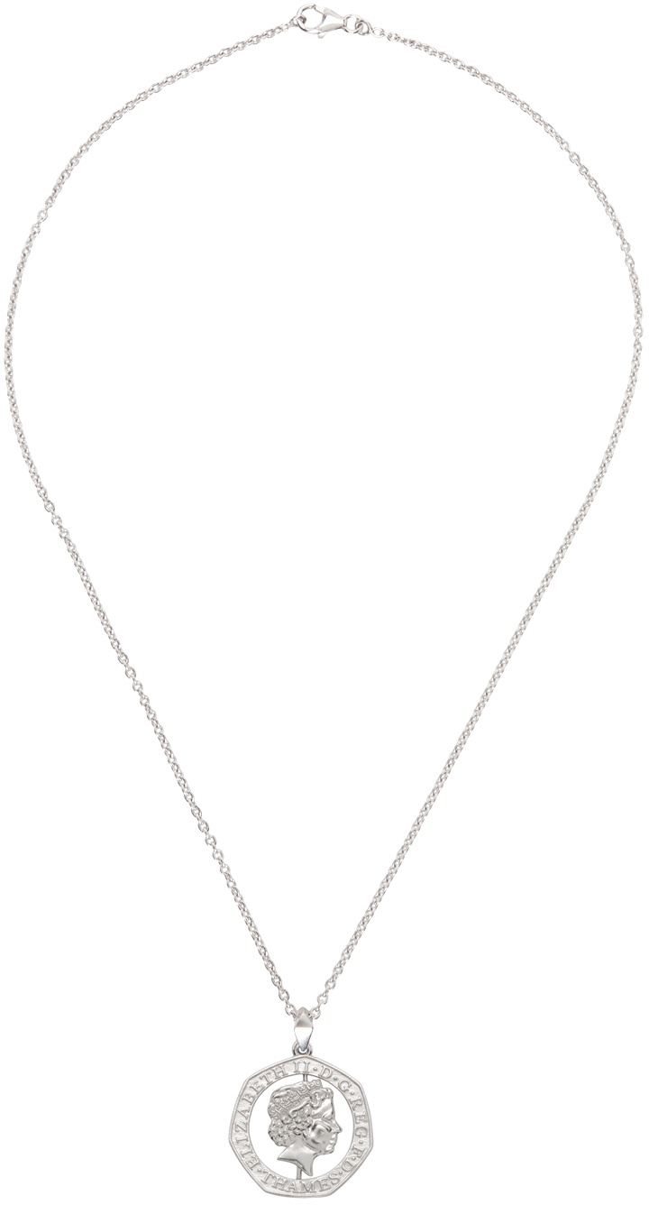 Thames MMXX Silver Fifty-Two Pendant Necklace