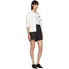 Helmut Lang Black Pull-On Shorts