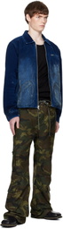 COÛT DE LA LIBERTÉ Blue Luke Indigo Cord jacket