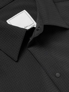 CAYL - Flow Logo-Print Ripstop Shirt - Black