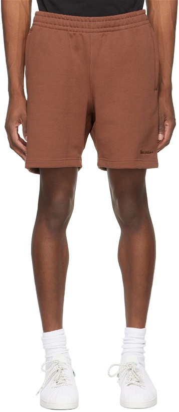 Photo: adidas Originals x Pharrell Williams Brown Basics Sweat Shorts