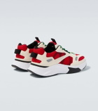 Valentino Garavani Demiyee suede-trimmed sneakers