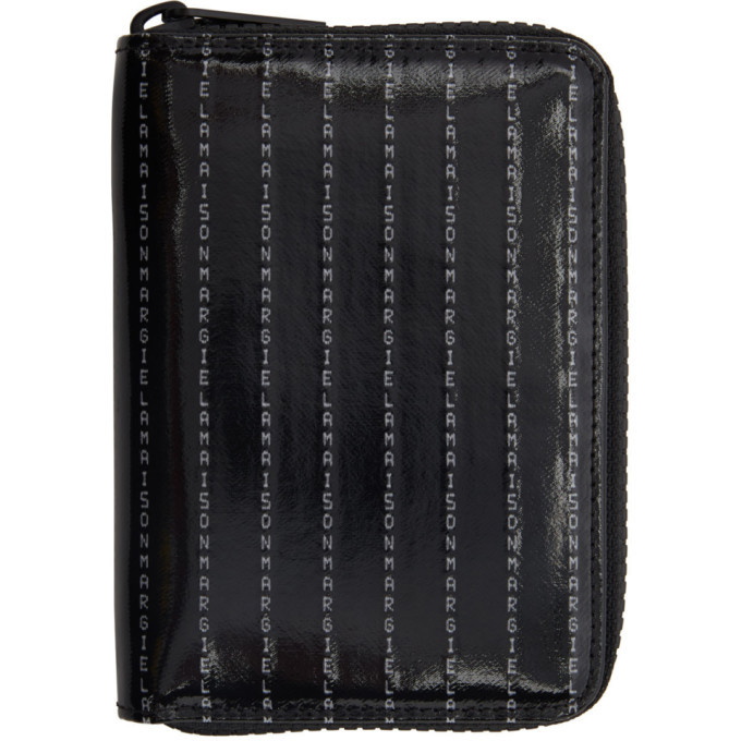 Photo: Maison Margiela Black Zip Around Wallet