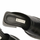 MIISTA Women's Alendra Asymmetric Sandals in Black