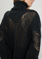 Our Legacy Cage-knit Merino Wool Jumper Charcoal