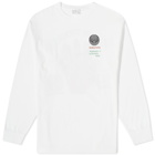 Garbstore Men's Long Sleeve Society T-Shirt in White