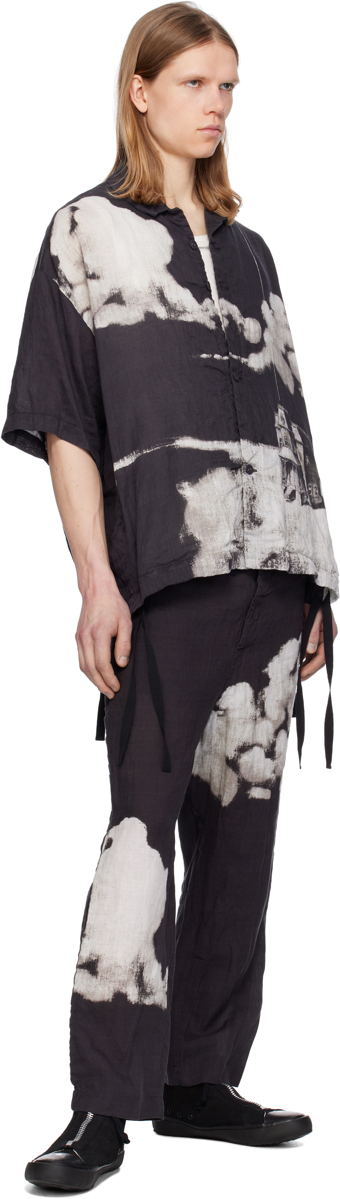 UNDERCOVER Black UC1E4401-1 Shirt