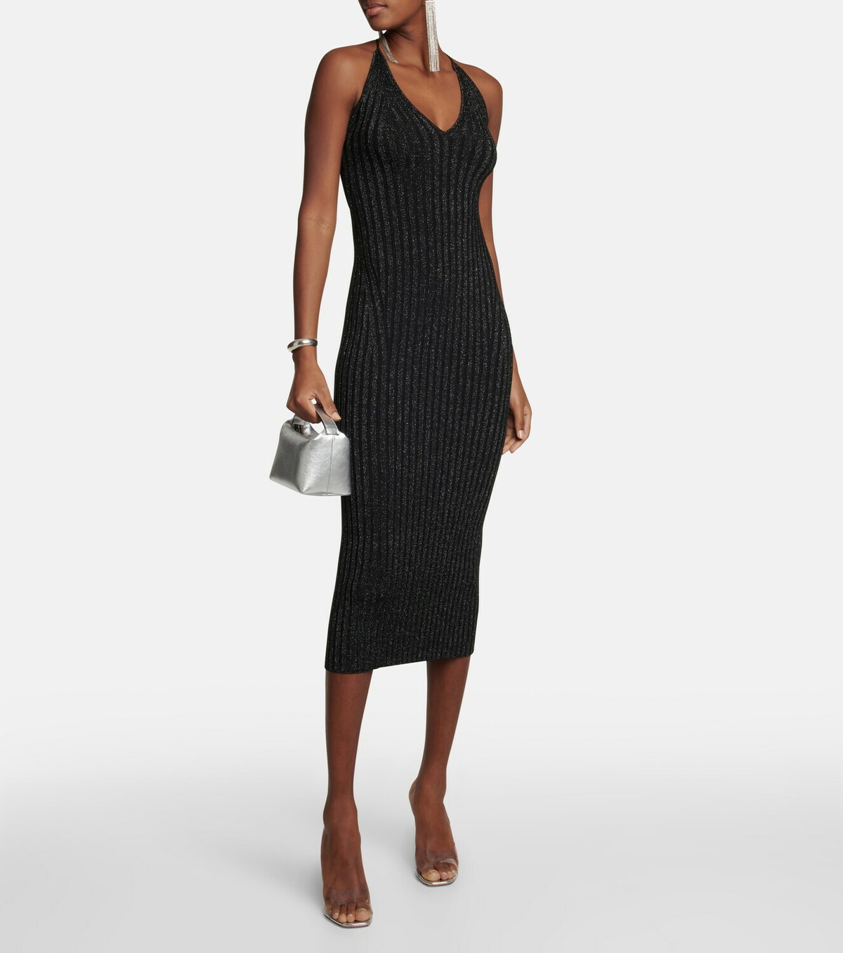 Galan Metallic Dress Shirt