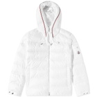Moncler Men's Pavin Hooded Down Jacket in White