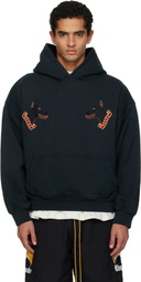 Rhude Black London Hound Hoodie