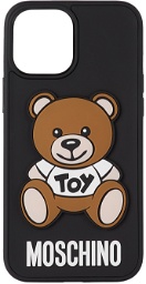 Moschino Black Teddy Bear iPhone 12 Pro Max Case
