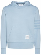 THOM BROWNE - Cotton Hooded Sweatshirt