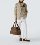 Dunhill Suede loafers