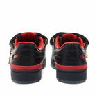 Adidas x Circoloco Forum Low Sneakers in Core Black/Vivid Red