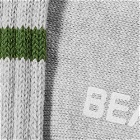 Beams Plus Men's Schoolboy Sock in Grey/Green