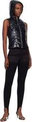 Coperni Black Hooded Puffer Vest