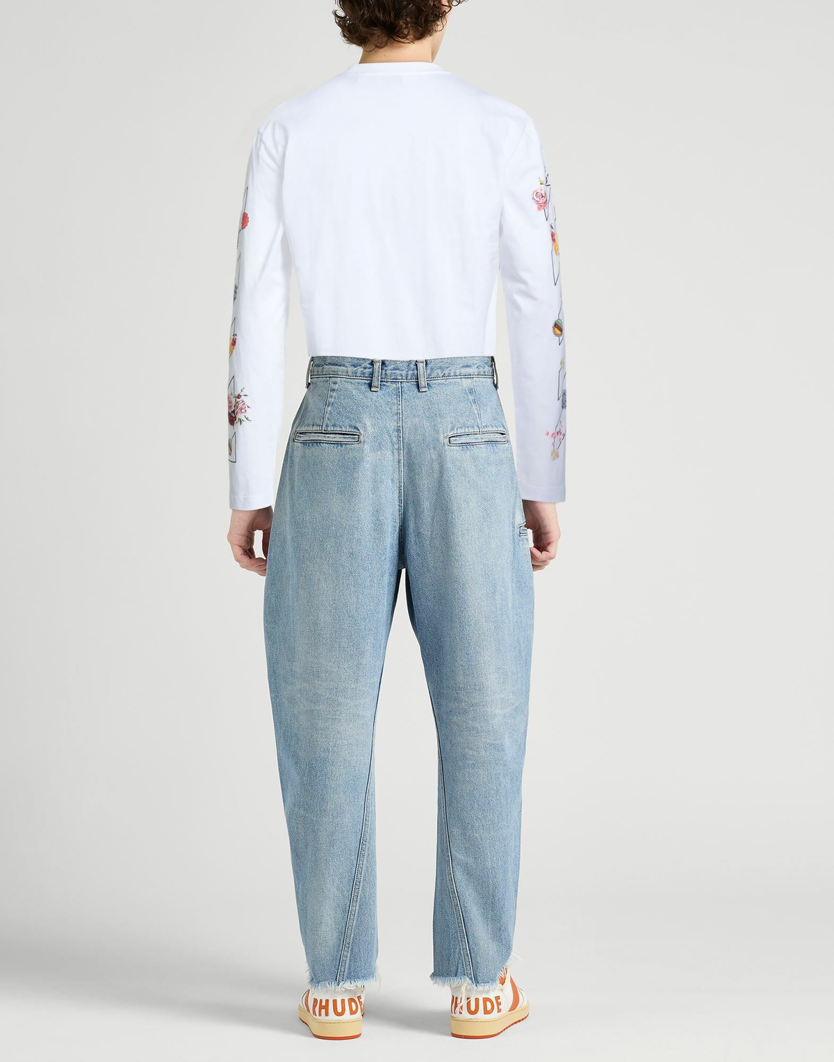 Off-white Mens T-shirt in White
