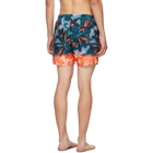 Dries Van Noten Blue Floral Swimsuit