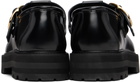 Ernest W. Baker Black T-Bar Loafers