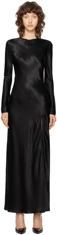 Photo: Anna October Black Lulu Maxi Dress