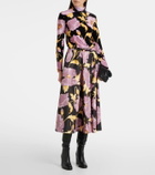 La DoubleJ Floral turtleneck top