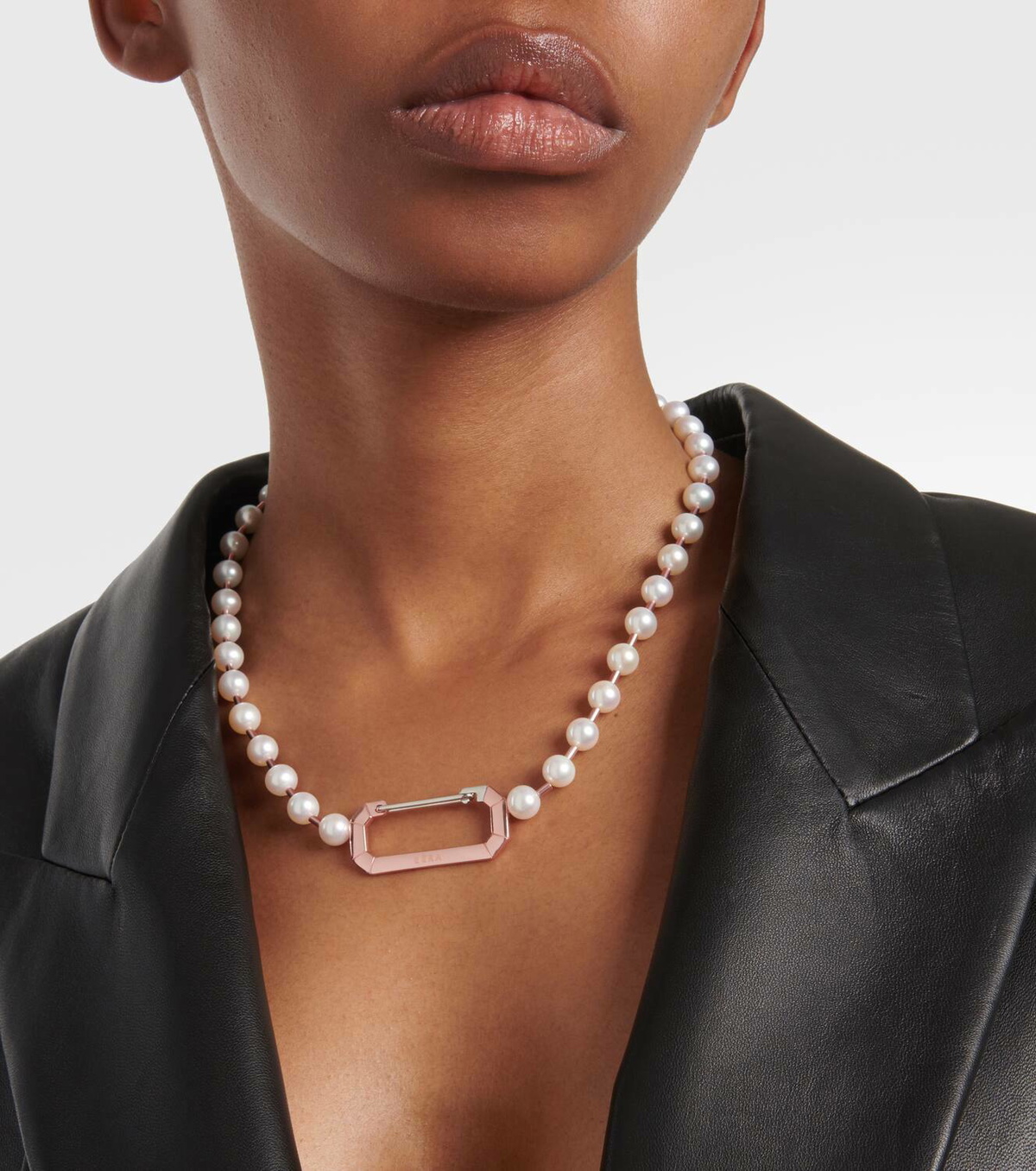 Eéra Vita 18kt rose gold necklace with pearls