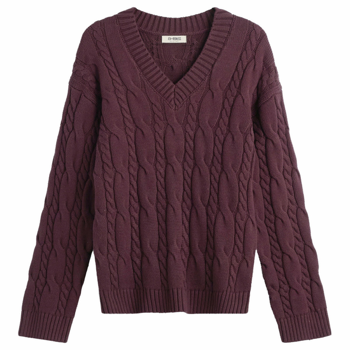 4th & Reckless Women's Jordan Jumper in Burgundy