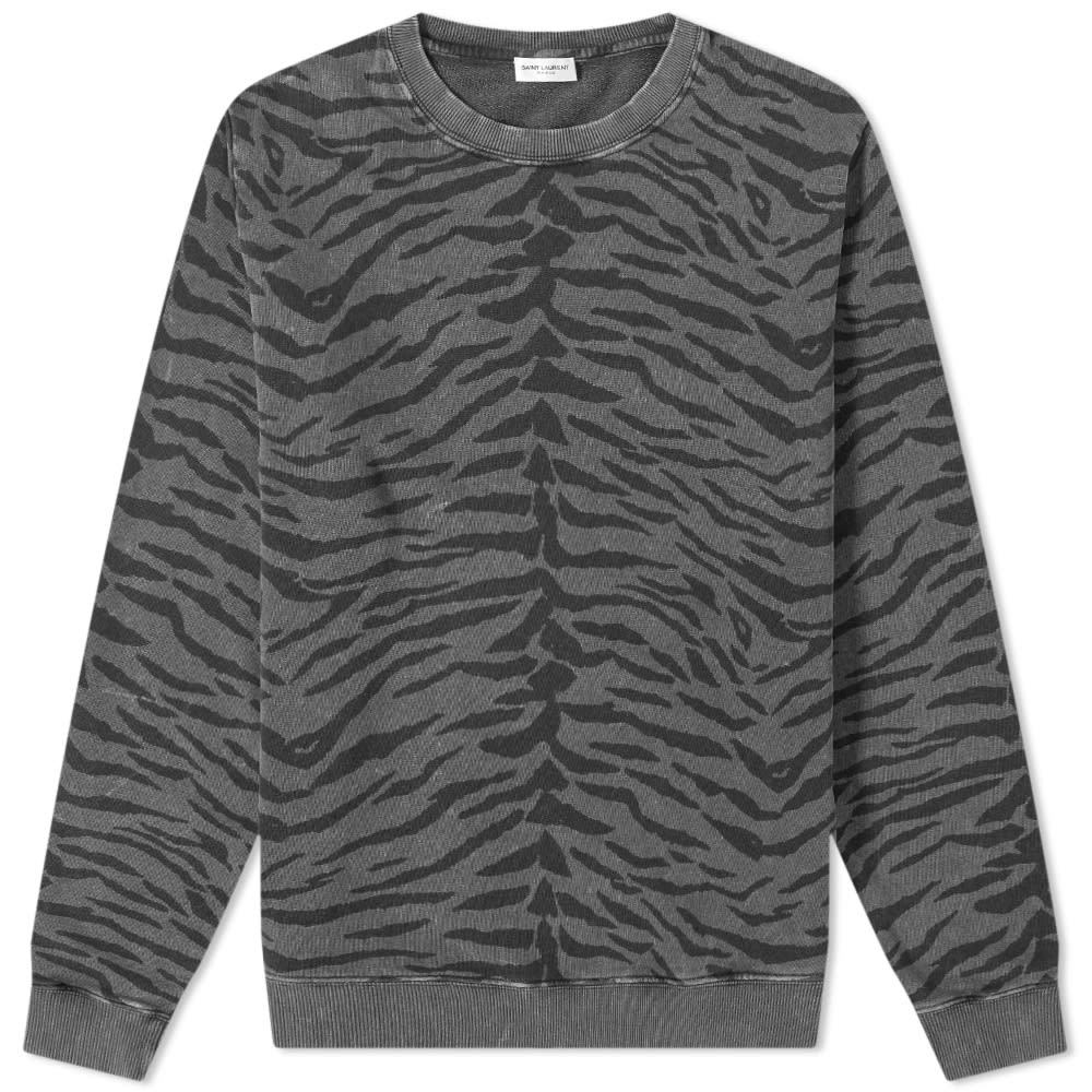 Zebra print outlet sweatshirt