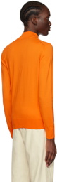 BOSS Orange Mock Neck Sweater