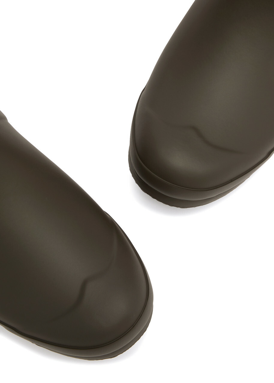 Hunter Original Tall Rubber Wellington Boots Brown