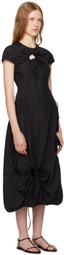 J.Kim Black Flower Maxi Dress