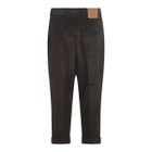 Ami Alexandre Mattiussi Dark Grey Cotton Pants